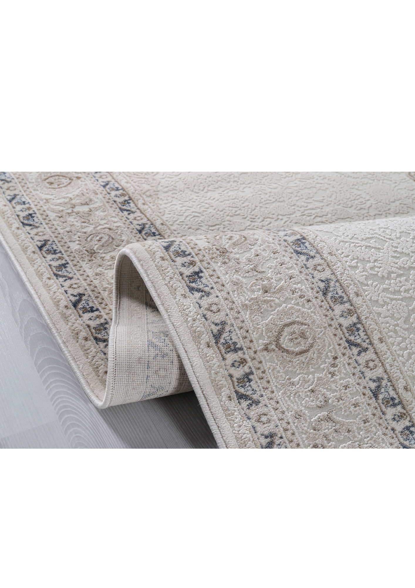 Modern Elegance Beige - Perfect for modern interiors, polypropylene and polyester yarn (3.10x6ft)