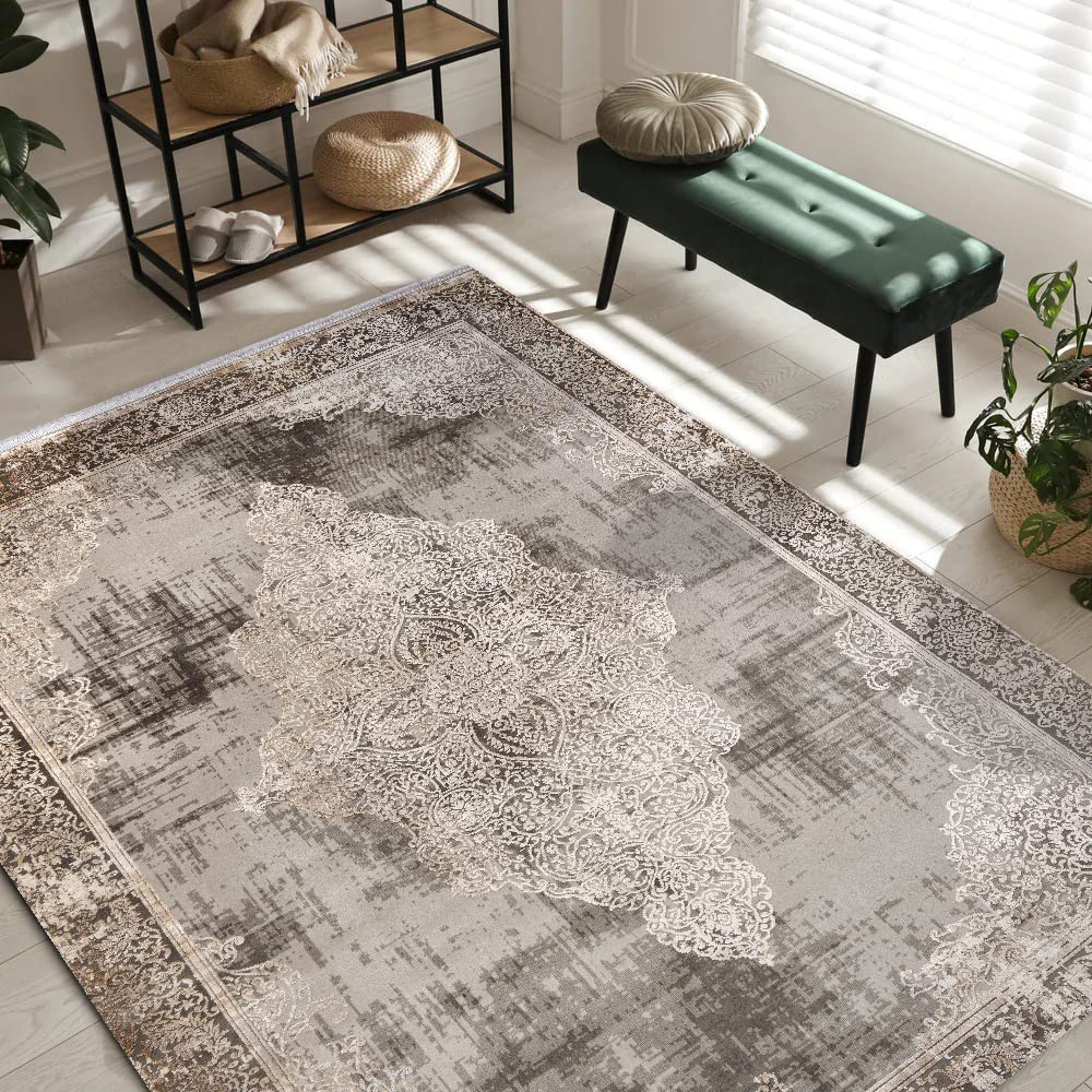 High Quality Woven Carpet Rug produced in TURKEY_Gal A1161 (3.10 x 6ft)