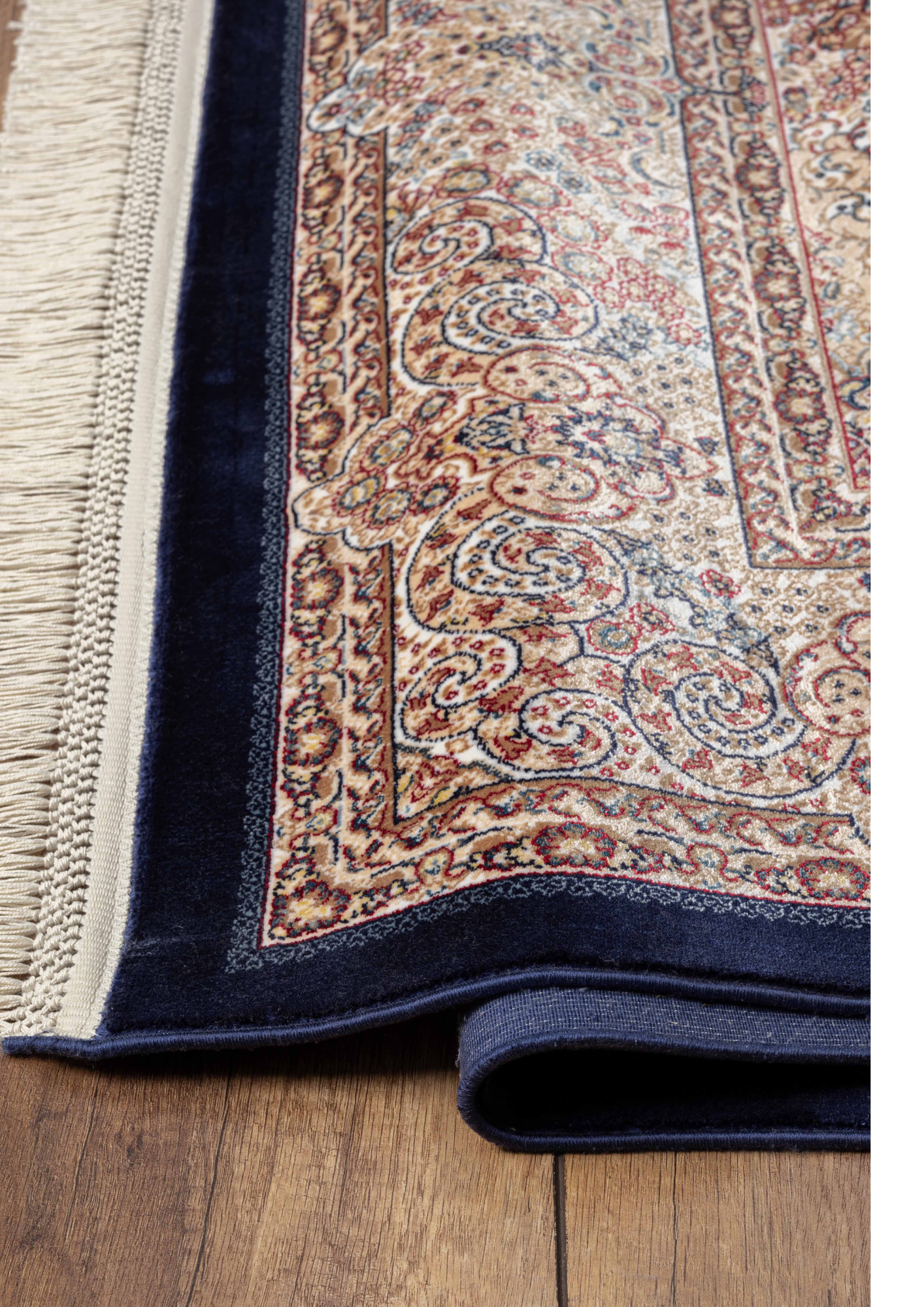 Turkish silky (viscose) woven rug, 2 million knots, 2900gr/m2, 5mm pile height, extremely dense, luxurious, soft and highly durable (5.2x7.6ft)