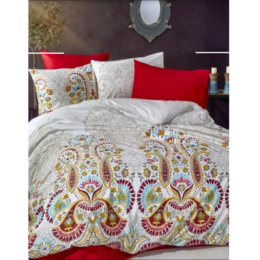 High Quality Bedding set produced in TURKEY_ Queen_6pcs